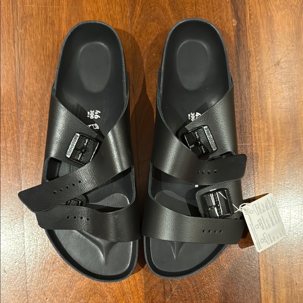 Birkenstock Black Arizona Slide Sandals
